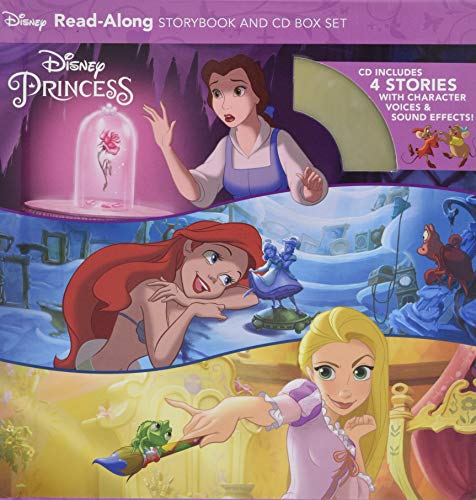 Disney Princess Read-Along Storybook and CD Boxed Set: Beauty and the Beast / Cinderella / Tangled / the Little Mermaid von Disney