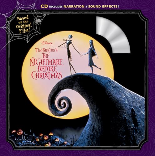 Tim Burton's: The Nightmare Before Christmas Book & CD: Read-Along Story Book and CD