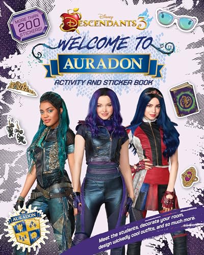 Welcome to Auradon: A Descendants 3 Sticker and Activity Book von Disney Press