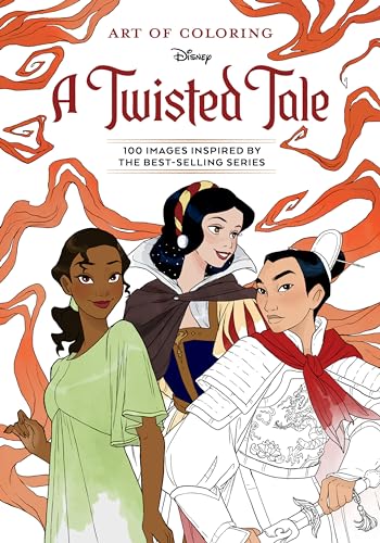 Art of Coloring: A Twisted Tale von Disney Editions