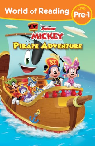 Mickey Mouse Funhouse: World of Reading: Pirate Adventure (Mickey Mouse Funhouse: World of Reading, Level Pre-1)