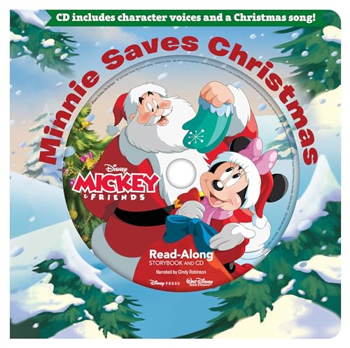 Minnie Saves Christmas ReadAlong Storybook & CD (Read-Along Storybook and CD) von Disney