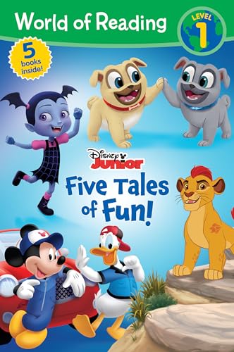 World of Reading: Disney Junior: Five Tales of Fun!-Level 1 Reader Bindup
