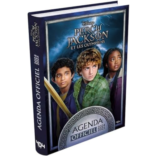 Agenda Percy Jackson officiel 2024-2025 von 404 EDITIONS