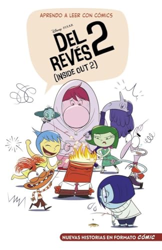 Aprendo a leer con cómics Disney - Del revés 2 (Inside Out 2): Cómic con letra MAYÚSCULA, ideal para primeros lectores. (Aprendo con Disney) von CLIPER PLUS