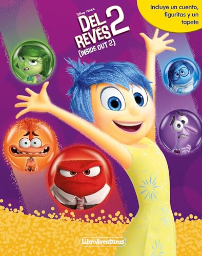Del revés 2. Libroaventuras: Incluye un cuento, figuritas y un tapete von Libros Disney