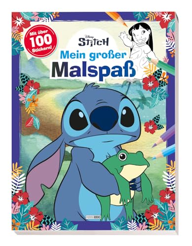 Disney Stitch: Mein großer Malspaß: Malblock (vierfarbig) mit über 100 Stickern! Disney Stitch: Mein großer Malspaß: Malblock (vierfarbig) mit über 100 Stickern! von Panini