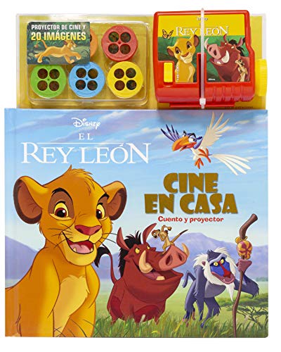 El Rey León. Cine en casa: Cuento y proyector (Disney. El Rey León) von Libros Disney
