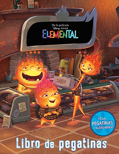 Elemental. Libro de pegatinas: Con pegatinas reutilizables (Disney. Elemental)