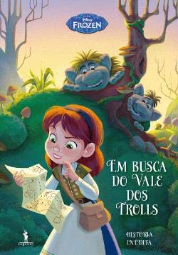 Em Busca do Vale dos Trolls Frozen N.º 12 (Portuguese Edition) [Hardcover] Walt Disney