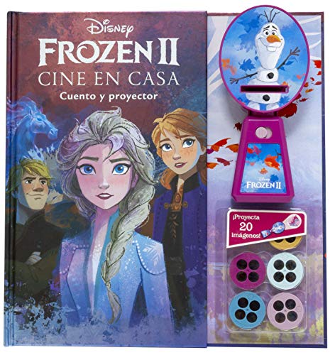 Frozen 2. Cine en casa: Cuento y proyector (Disney. Frozen 2) von Libros Disney