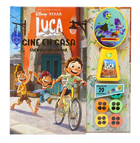 Luca. Cine en casa: Cuento y proyector (Disney. Luca)