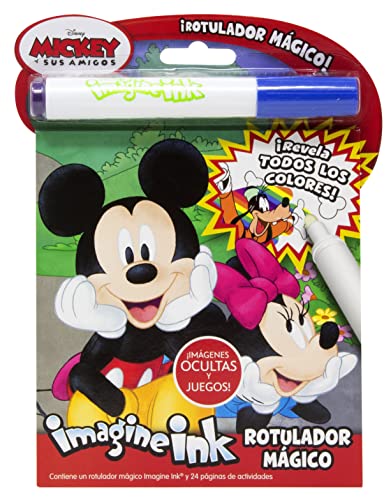Mickey y sus amigos. Rotulador mágico: Libro de colorear y actividades con rotulador mágico (Disney. Mickey) von Libros Disney
