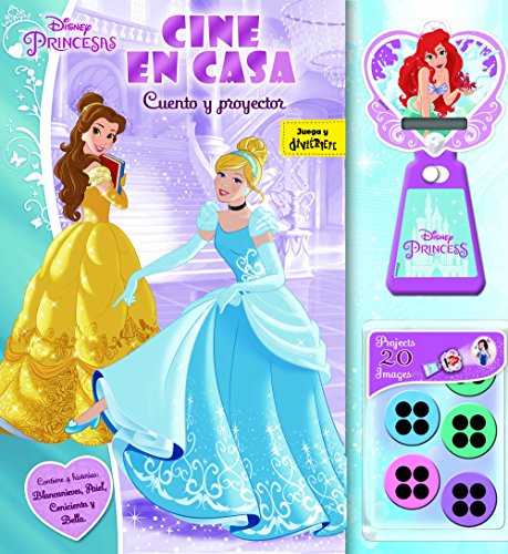 Princesas. Cine en casa: Cuento y proyector (Disney. Princesas) von Libros Disney