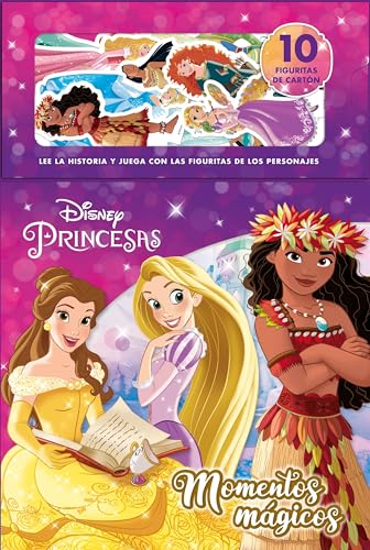Princesas. Momentos mágicos: Libro con 10 figuritas de cartón (Disney. Princesas) von Libros Disney