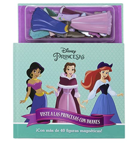 Princesas. Viste a las princesas con imanes: Libro magnético (Disney. Princesas)