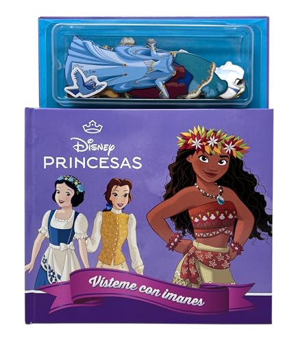 Princesas. Vísteme con imanes: Libro magnético (Disney. Princesas) von Libros Disney