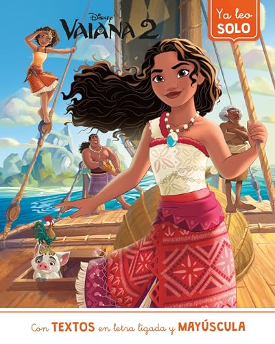 Vaiana 2. Ya leo solo (Disney. Lectoescritura): Con textos en letra ligada y mayúscula (Aprendo con Disney) von CLIPER PLUS