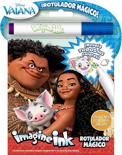 Vaiana. Rotulador mágico: Libro para colorear y actividades con rotulador mágico (Disney. Vaiana) von Libros Disney
