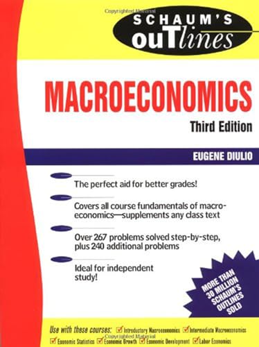 Schaum's Outline of Macroeconomics (Schaum's Outlines) von McGraw-Hill Education