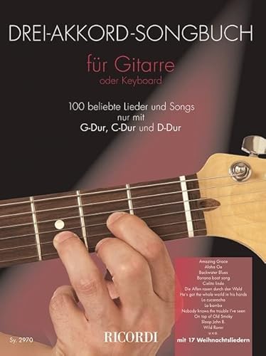 3 AKKORD SONGBUCH GUITARE 3 AKKORD SONGBUCH GUITARE