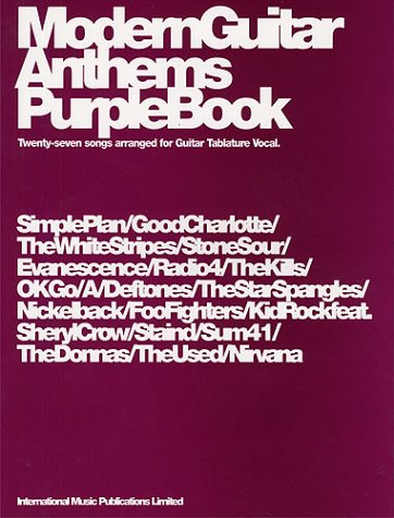 Modern Guitar Anthems Purple Book