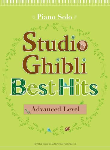 STUDIO GHIBLI BEST HIT 10 ADVANCED/ENGLISH - NIVEAU AVANCE POUR PIANO