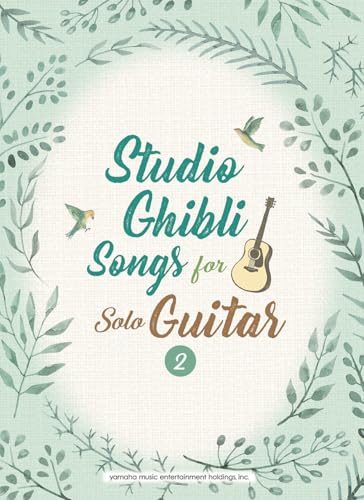 STUDIO GHIBLI SONGS FOR SOLO GUITAR VOL.2/ENGLISH - POUR GUITARE SEULE -IMPORT JAPON