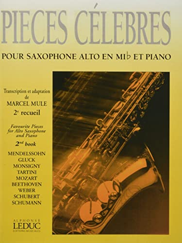 VARIOUS COMPOSERS: PIECES CELEBRES VOL.2 (SAXOPHONE-ALTO & PIANO)