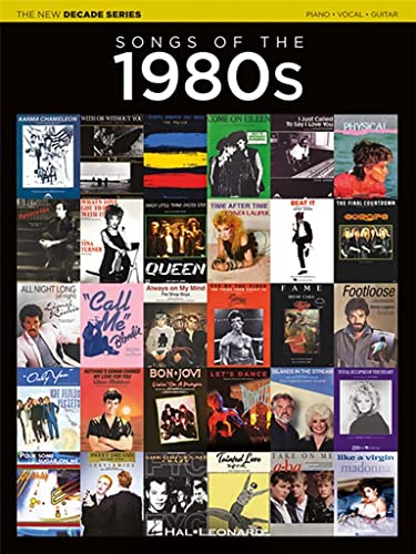 The New Decade Series: Songs of the 1980s. Klavier, Gesang, Gitarre (Songbooks). (P V G)