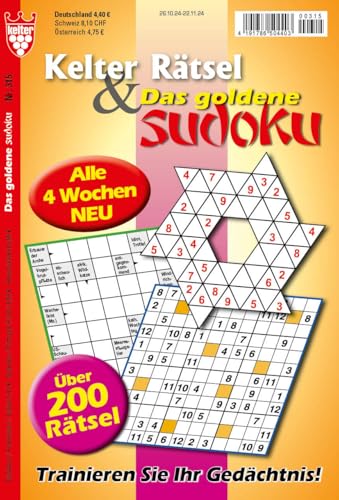 Das goldene Sudoku Nr. 315 VDZ17865 Das goldene Sudoku Nr. 315 VDZ17865