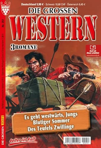 Die grossen Western 3 Romane Nr. 251 VDZ19669