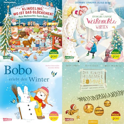 Maxi-Pixi-4er-Set 113: Bald ist Weihnachten (4x1 Exemplar) (113) von Carlsen Verlag GmbH