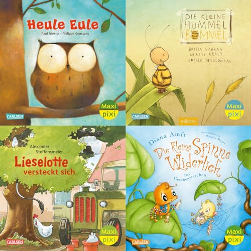 Maxi-Pixi-4er-Set 115: Meine liebsten Bilderbücher (4x1 Exemplar) (115) von Carlsen