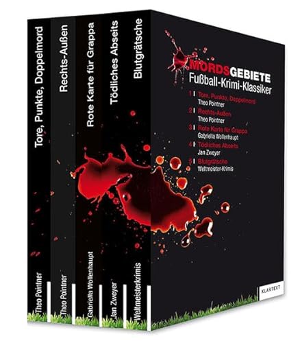 Mordsgebiete Fußball Gesamtausgabe: Fünf Fußball-Krimis im Schuber Mordsgebiete Fußball Gesamtausgabe: Fünf Fußball-Krimis im Schuber