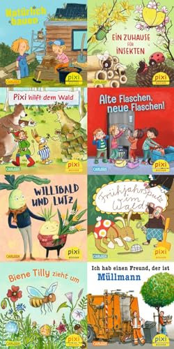 Pixi-8er-Set 299: Pixi setzt sich für die Umwelt ein (8x1 Exemplar) (299) von Carlsen