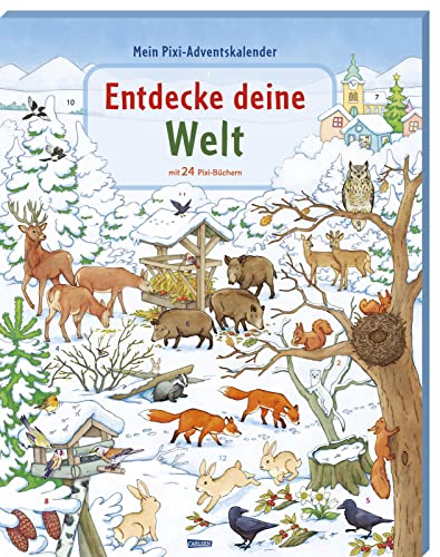 Pixi "Entdecke" Adventskalender: Der Sachgeschichten-Pixi-Adventskalender für neugiereige Kinder ab 3 Jahren von Carlsen