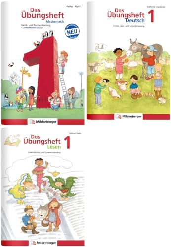 Sicher ins 2. Schuljahr – Paket: Rechnen – Schreiben – Lesen · Klasse 1: Wichtige Grundlagen des Stoffs der 1. Klasse wiederholen, um gut ins 2. Schuljahr zu starten.