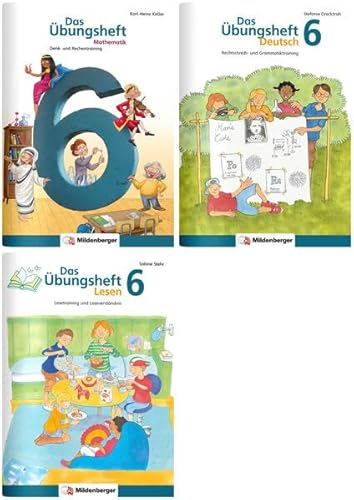 Sicher ins 7. Schuljahr – Paket: Rechnen – Schreiben – Lesen – Grammatik · Klasse 6: Wichtige Grundlagen des Stoffs der 6. Klasse wiederholen, um gut ins 7. Schuljahr zu starten Sicher ins 7. Schuljahr – Paket: Rechnen – Schreiben – Lesen – Grammatik · Klasse 6: Wichtige Grundlagen des Stoffs der 6. Klasse wiederholen, um gut ins 7. Schuljahr zu starten