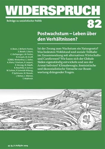 Widerspruch 82: Postwachstum – Leben über den Verhältnissen? von Rotpunktverlag