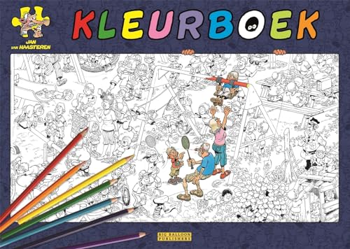 Jan van Haasteren kleurboek von Big Balloon