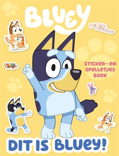 Dit is Bluey!: sticker- en spelletjesboek von Big Balloon