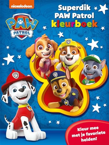 Superdik Paw Patrol kleurboek von Big Balloon