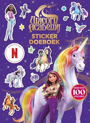 Unicorn Academy sticker doeboek