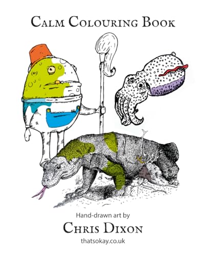 Calm Colouring Book: Hand-drawn illustrations ready for relaxation (That's Okay Youth Emotional Intelligence Books) von Independently published