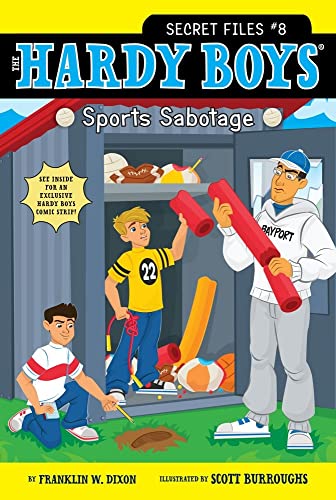 Sports Sabotage (Volume 8) (Hardy Boys: The Secret Files)