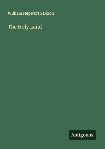 The Holy Land von Antigonos Verlag