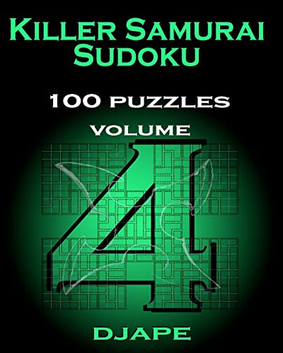 Killer Samurai Sudoku 100 puzzles Killer Samurai Sudoku 100 puzzles