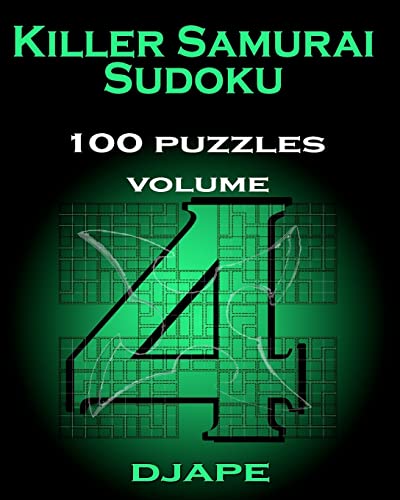Killer Samurai Sudoku 100 puzzles