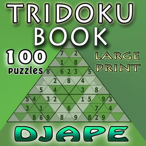 Tridoku Book: Large Font - 100 puzzles